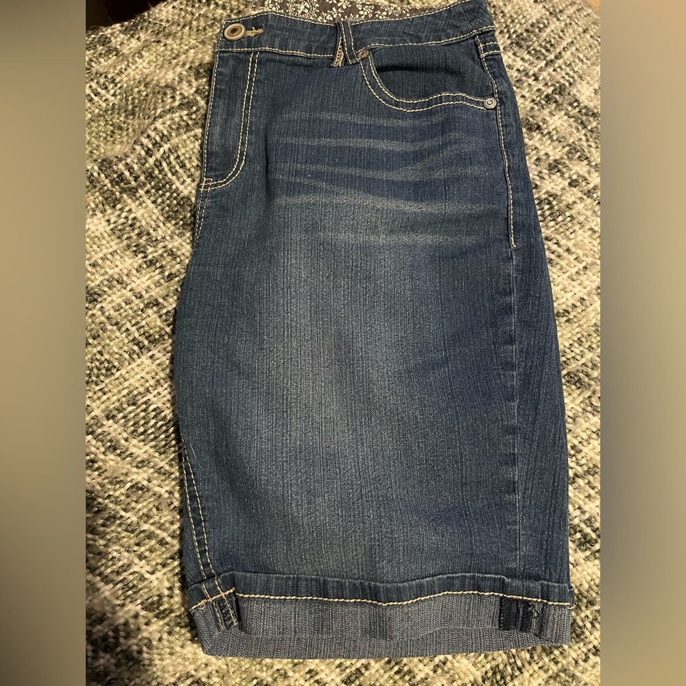 Womens denim shorts